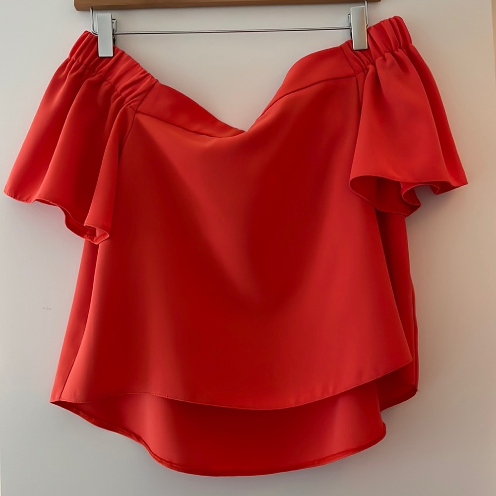 TopShop off the shoulder top